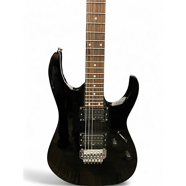 Used Ibanez RG120 Black Solid Body Electric Guitar