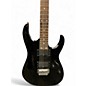 Used Ibanez RG120 Black Solid Body Electric Guitar