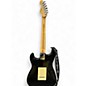 Used Squier Standard Stratocaster Black Solid Body Electric Guitar