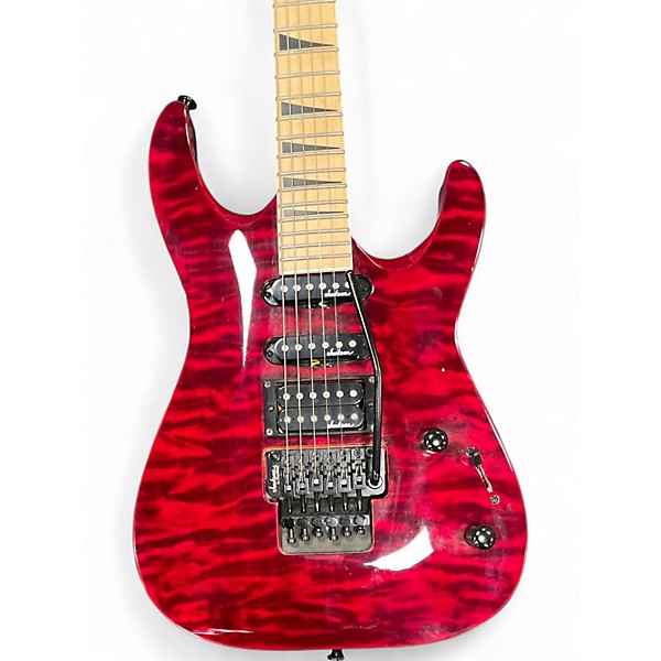 Used Jackson JS34Q Dinky RED Solid Body Electric Guitar