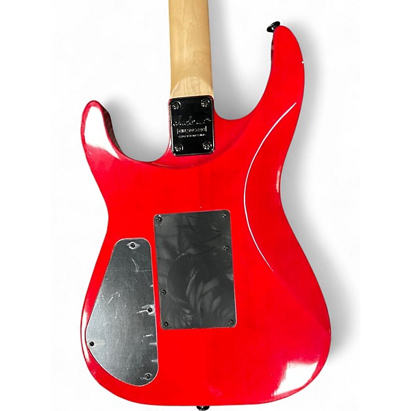 Used Jackson JS34Q Dinky RED Solid Body Electric Guitar