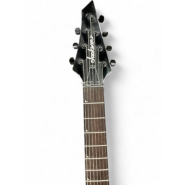 Used Jackson JS22-7 Dinky 7 String Black Solid Body Electric Guitar