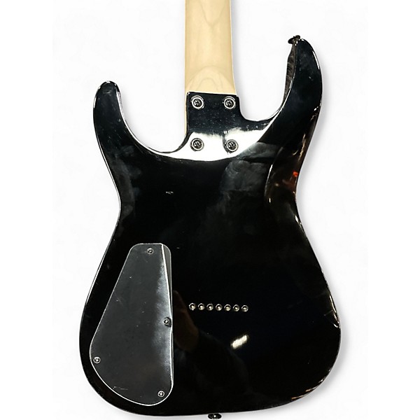 Used Jackson JS22-7 Dinky 7 String Black Solid Body Electric Guitar