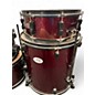 Used Pearl 5 Piece Soundcheck Candy Apple Red Drum Kit