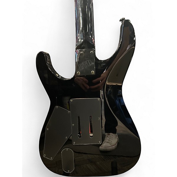 Used ESP LTD KH-WZ KIRK HAMMETT SIGNATURE Black Solid Body Electric Guitar