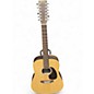 Used Martin D-X2 Natural 12 String Acoustic Electric Guitar thumbnail