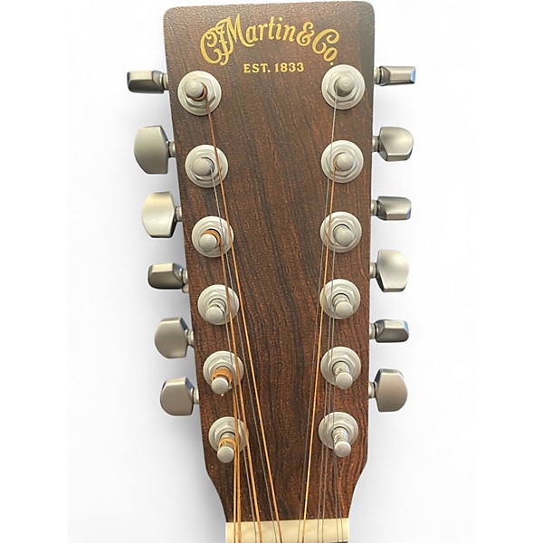 Used Martin D-X2 Natural 12 String Acoustic Electric Guitar