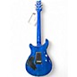 Used PRS PRS CUSTOM 24 Piezo semi hallow Lake Blue Hollow Body Electric Guitar