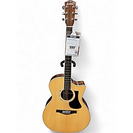 Used Eastman Ac422ce Natural Acoustic Guitar