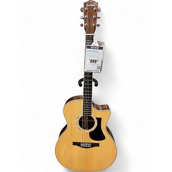 Used Eastman Ac422ce Natural Acoustic Guitar