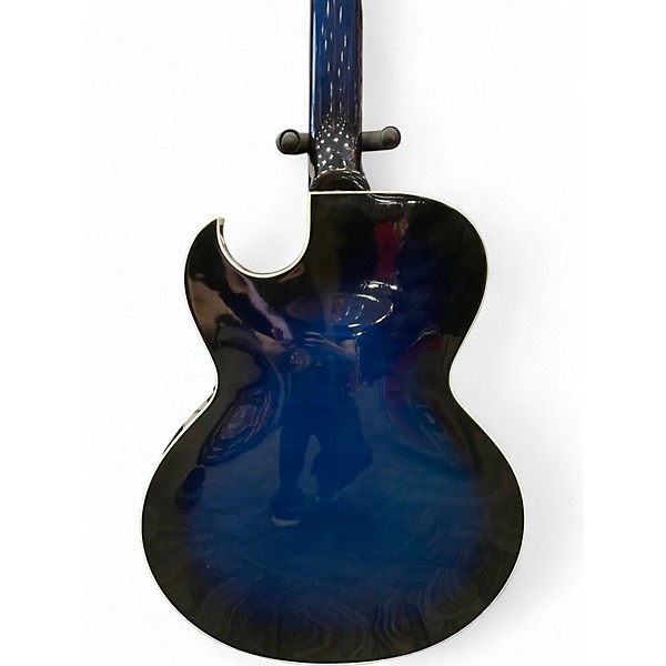 Used Gibson ES137 Blue Hollow Body Electric Guitar