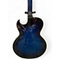 Used Gibson ES137 Blue Hollow Body Electric Guitar