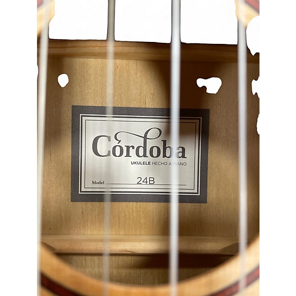 Used Cordoba 24B Natural Ukulele