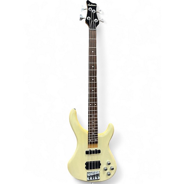 Used Jackson c4a yellow Electric Bass Guitar