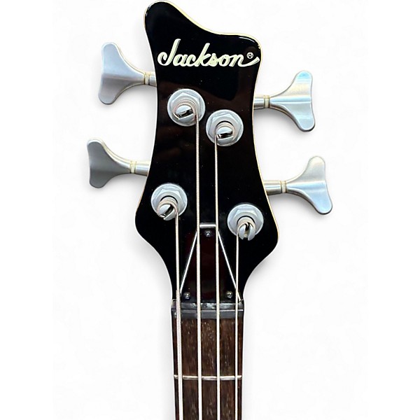 Used Jackson c4a yellow Electric Bass Guitar