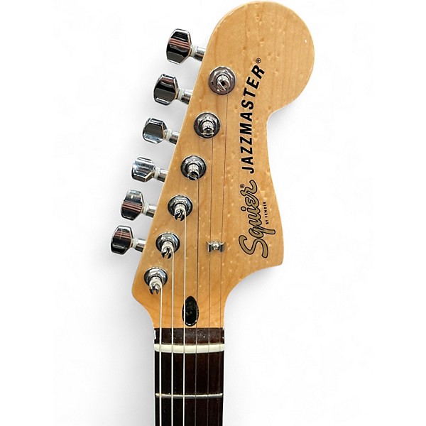 Used Squier JAZZMASTER Burgundy Mist Solid Body Electric Guitar