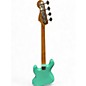 Used Fender Standard Jazz Bass Mint Green Electric Bass Guitar