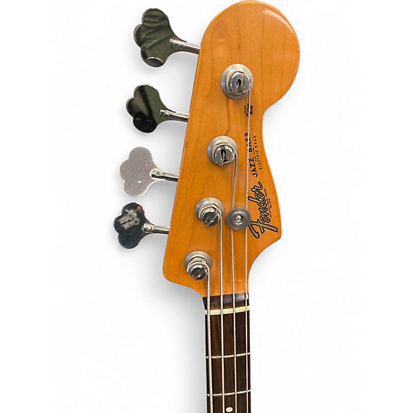 Used Fender Standard Jazz Bass Mint Green Electric Bass Guitar