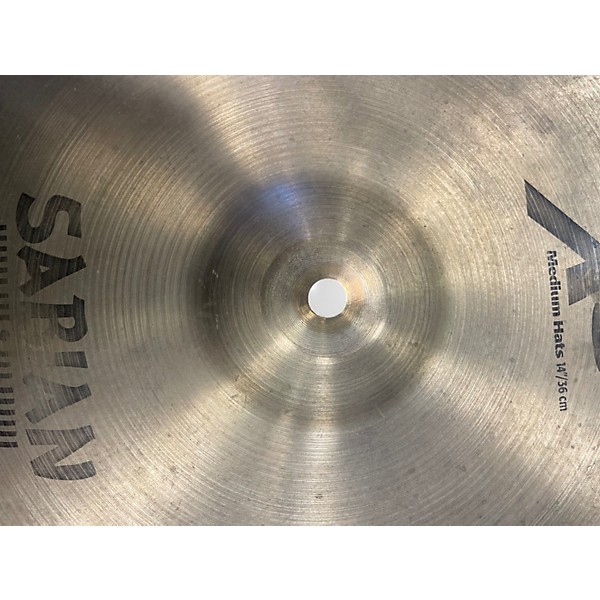 Used SABIAN 14in XS20 Medium Hi Hat Top Cymbal