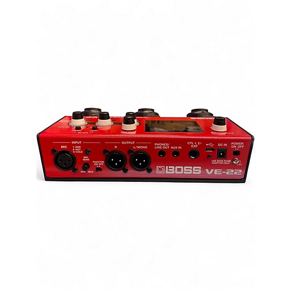 Used BOSS VE22  Vocal Processor