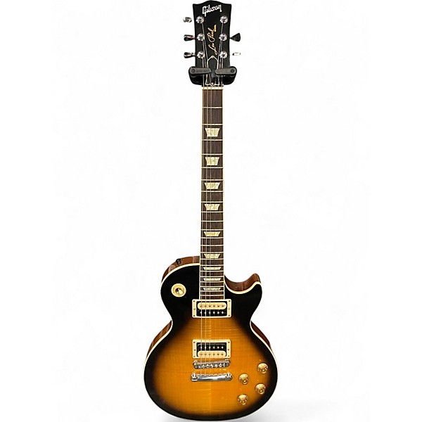 Used Gibson Les Paul Traditional Pro 2 Color Sunburst Solid Body Electric Guitar