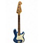 Used Cresent Guitars Bass Guitar Blue Electric Bass Guitar thumbnail