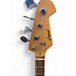 Used Cresent Guitars Bass Guitar Blue Electric Bass Guitar