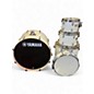 Used Yamaha 5 Piece Stage Custom WHITE Drum Kit thumbnail