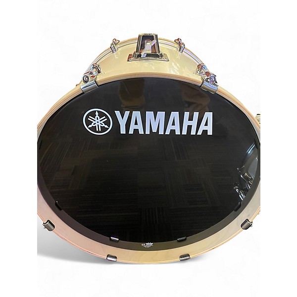 Used Yamaha 5 Piece Stage Custom WHITE Drum Kit