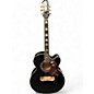 Used Epiphone EJ200SCE Black Acoustic Electric Guitar thumbnail