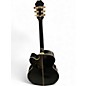Used Epiphone EJ200SCE Black Acoustic Electric Guitar