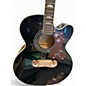 Used Epiphone EJ200SCE Black Acoustic Electric Guitar