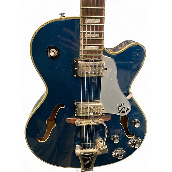 Used Epiphone Emperor Swingster Royale Blue Hollow Body Electric Guitar