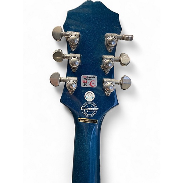 Used Epiphone Emperor Swingster Royale Blue Hollow Body Electric Guitar