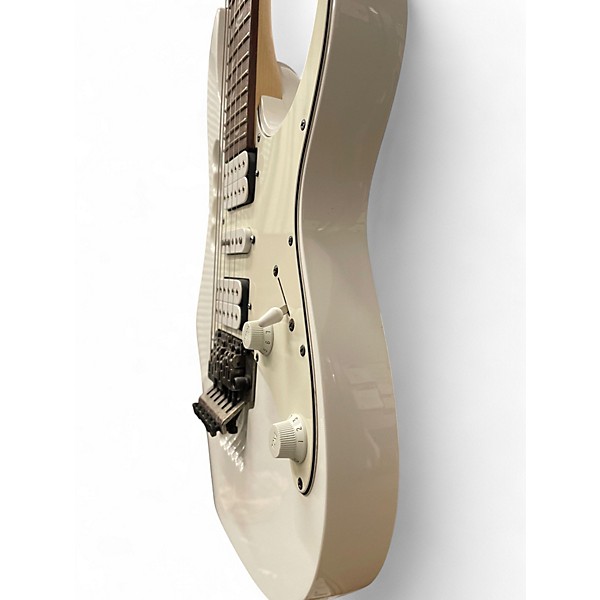 Used Ibanez JEMJR Alpine White Solid Body Electric Guitar