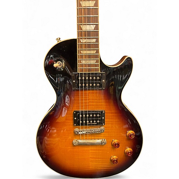 Used 2013 Gibson Les Paul Traditional 1960S Neck Sunburst Solid Body Electric Guitar