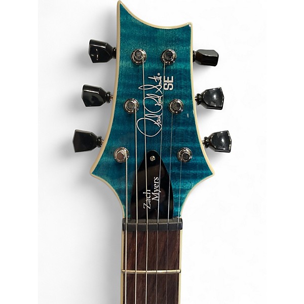 Used PRS Zach Myers Signature SE Ocean Turquoise Solid Body Electric Guitar