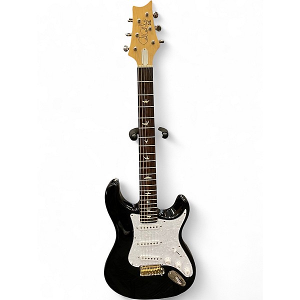 Used PRS SE Silver Sky Black Solid Body Electric Guitar
