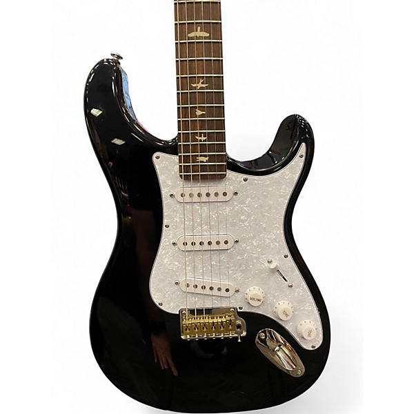 Used PRS SE Silver Sky Black Solid Body Electric Guitar