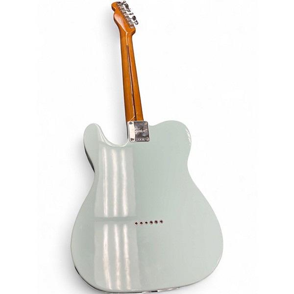 Used Squier Classic Vibe 60'S Telecaster Thinline Sonic Blue Hollow Body Electric Guitar