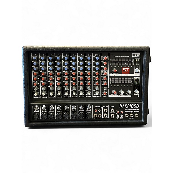 Used SoundTech PMX10SD Powered Mixer