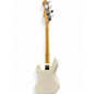 Used Fender Standard Fretless Jazz Bass Alpine White Electric Bass Guitar
