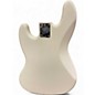 Used Fender Standard Fretless Jazz Bass Alpine White Electric Bass Guitar