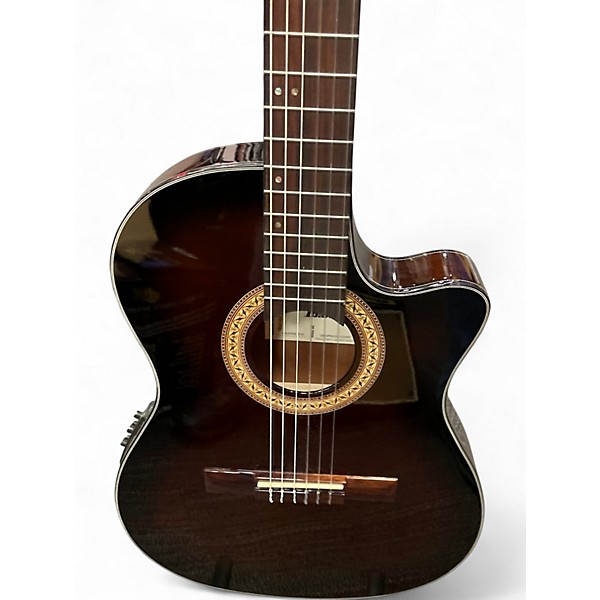 Used Ibanez PC12MHE-OPN Natural Acoustic Electric Guitar