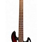 Used Fender American Standard Jazz Bass V 3 Tone Sunburst Electric Bass Guitar