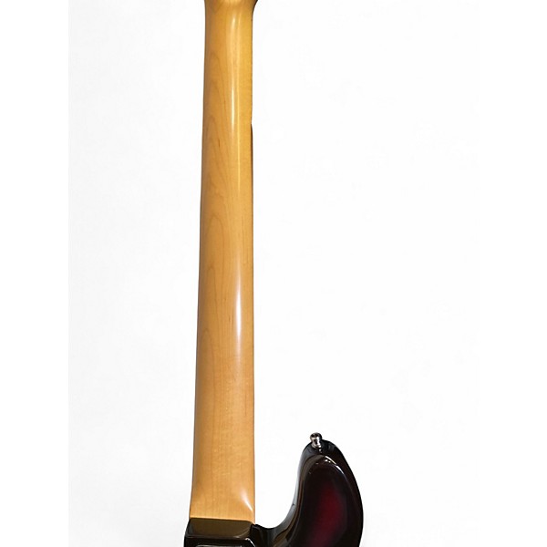 Used Fender American Standard Jazz Bass V 3 Tone Sunburst Electric Bass Guitar