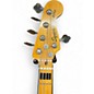 Used Squier Jazz bass Natural Electric Bass Guitar