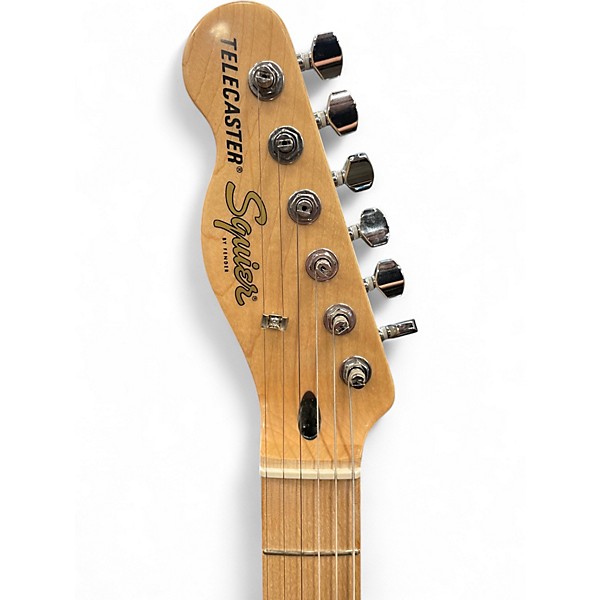 Used Squier Affinity Telecaster Left Handed Butterscotch Electric Guitar