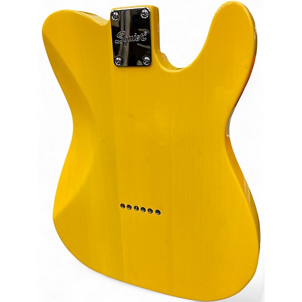 Used Squier Affinity Telecaster Left Handed Butterscotch Electric Guitar