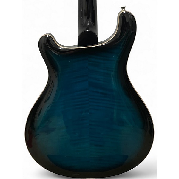 Used PRS se hollowbody ii piezo peacock blue Hollow Body Electric Guitar